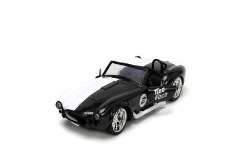Jada batman set figurina two face si masinuta metalica shelby cobra 427 scara 1:32 [3]