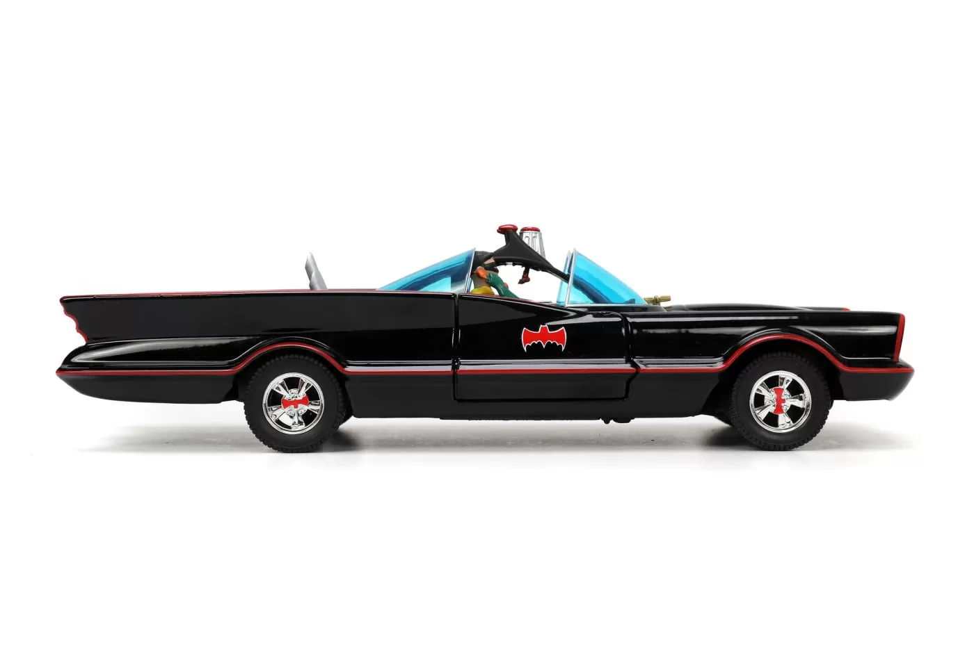Jucării și Jocuri pentru copii - Jada batman set masinuta metalica batmobile 1:24 si 4 figurine