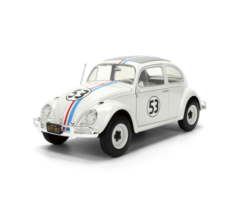 Jada disney the love bug masinuta metalica herbie volkswagen beetle 1 la 24 varsta 8 ani -+15 ani [1]