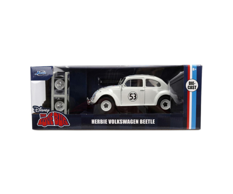 Jucării și Jocuri pentru copii - Jada disney the love bug masinuta metalica herbie volkswagen beetle 1 la 24 varsta 8 ani -+15 ani