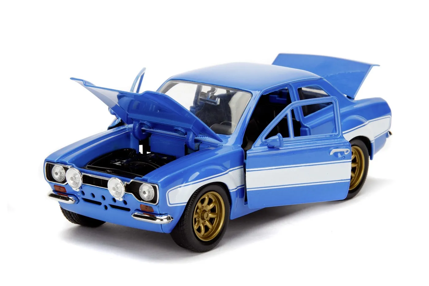 Jada fast and furious masinuta metalica brian s ford escort scara 1:24, copii 8 ani pana la +15 ani [1]