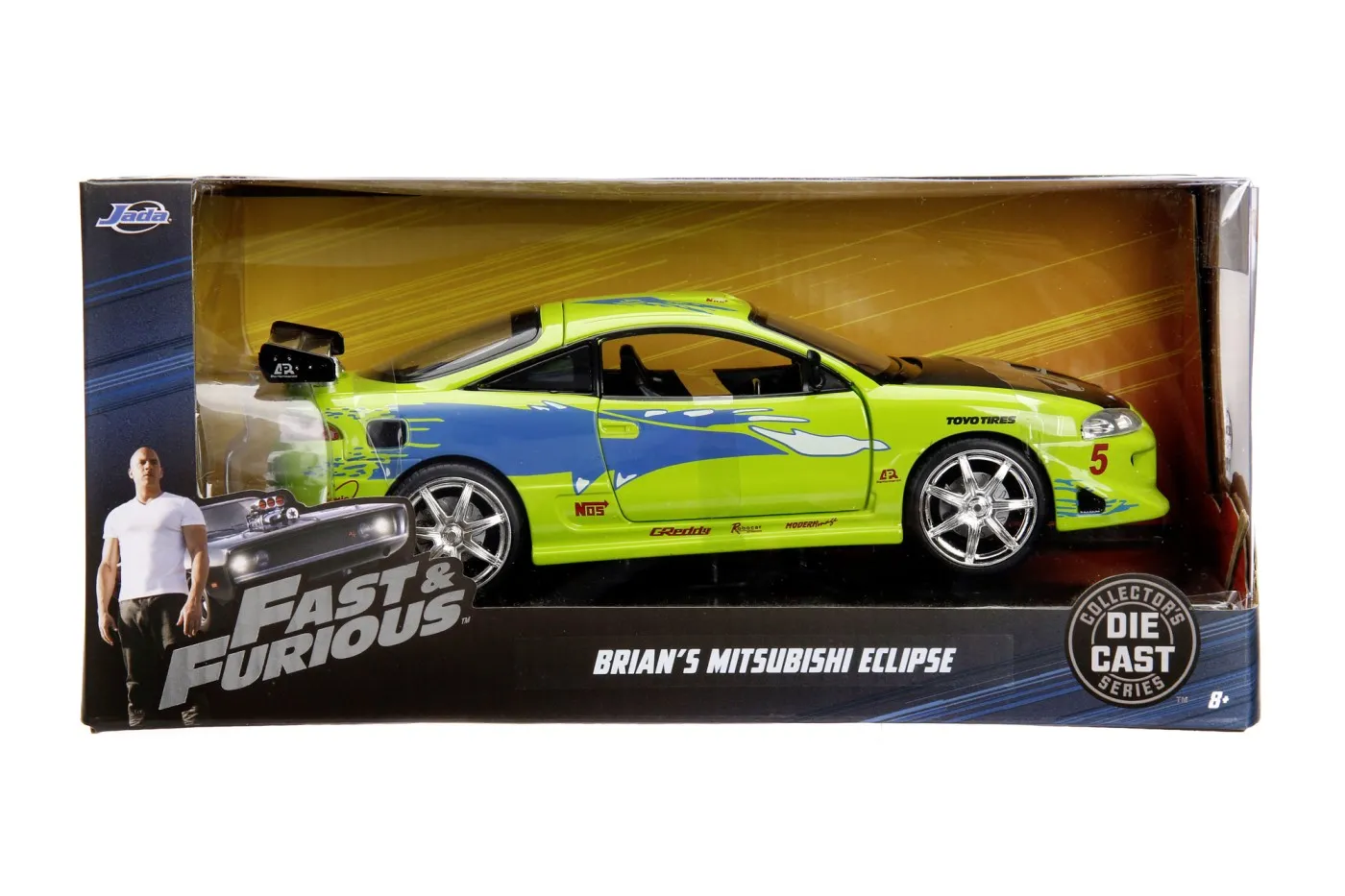 Jucării și Jocuri pentru copii - Jada fast & furious masinuta metalica mitsubishi eclipse scara 1:24