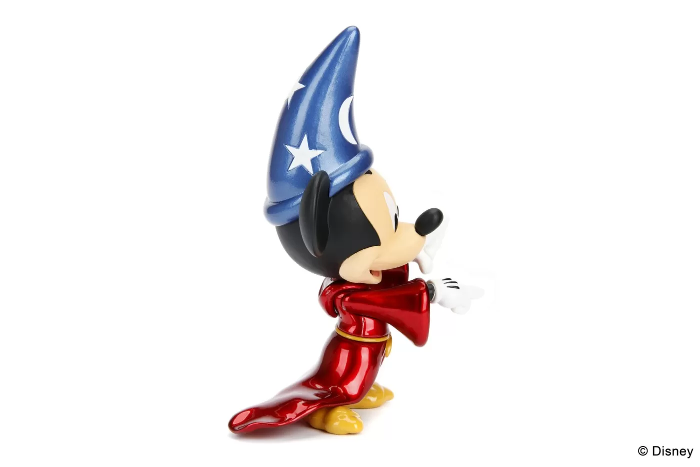 Jada figurina metalica mickey mouse in costum sorcerer 15cm [5]