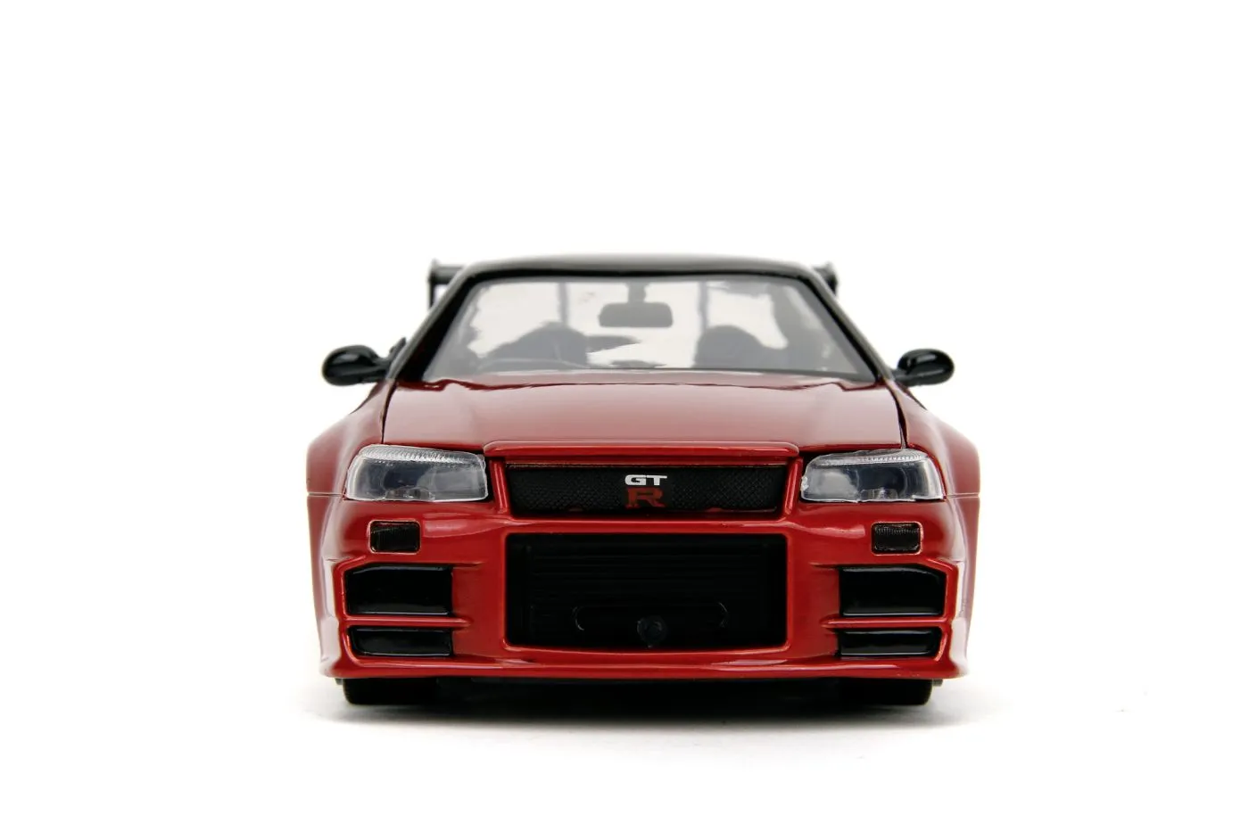 Jada godzilla masinuta metalica nissan skyline gtr scara 1 la 24 [3]