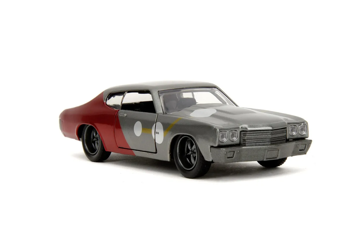 Jada marvel set figurina metalica thor si masinuta chevy chevelle ss scara 1 la 32, copii 8 -+15 ani [1]