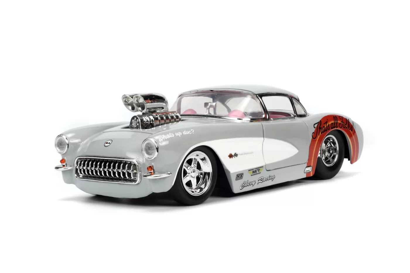 Jada masinuta metalica bugs bunny 1957 chevrolet corvette 1:24 [5]