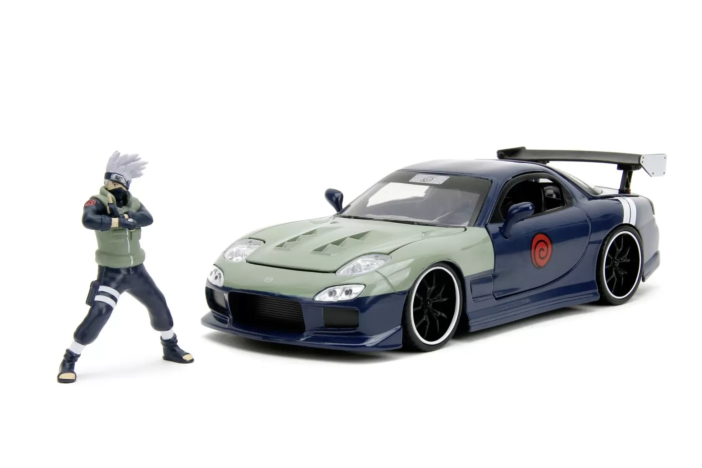 Jucării și Jocuri pentru copii - Jada masinuta metalica naruto 1995 mazda rx 7 1:24
