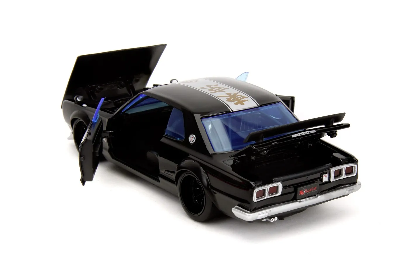 Jada set tokyo revengers figurina metalica 7cm si masinuta nissan skyline gtr scara 1 la 24 [3]