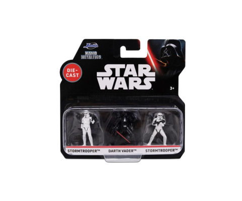 Jucării și Jocuri pentru copii - Jada star wars set 3 nano figurine metalice 4cm varsta 3 ani -+15 ani