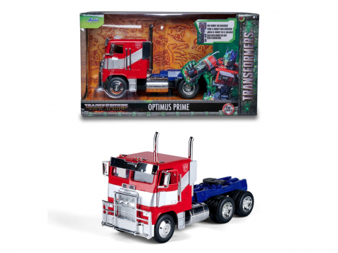 Jada transformers t7 optimus prime 1 camion metalic scara 1:24 [5]