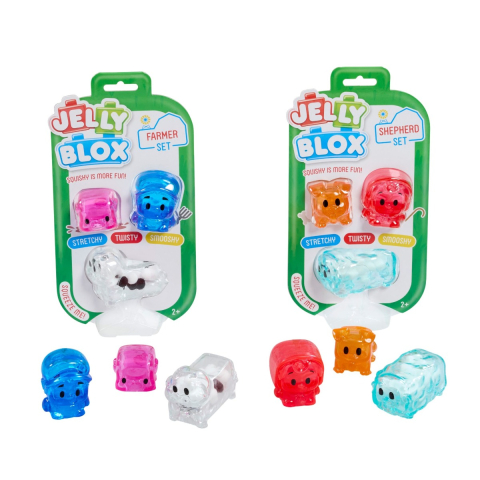Jelly Blox - Prietenii de la ferma, 3 piese copii varsta 2-3 ani|3-5ani|5-7ani [1]