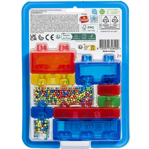 Jelly Blox - Set de joaca, 10 piese copii varsta 2-3 ani|3-5ani|5-7ani [5]