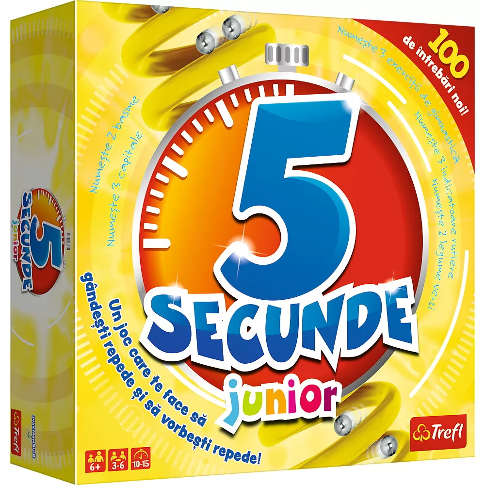 5 Secunde Junior, Joc distractiv pentru copii, 6 ani+, varsta de la 6 ani la 9 ani [3]