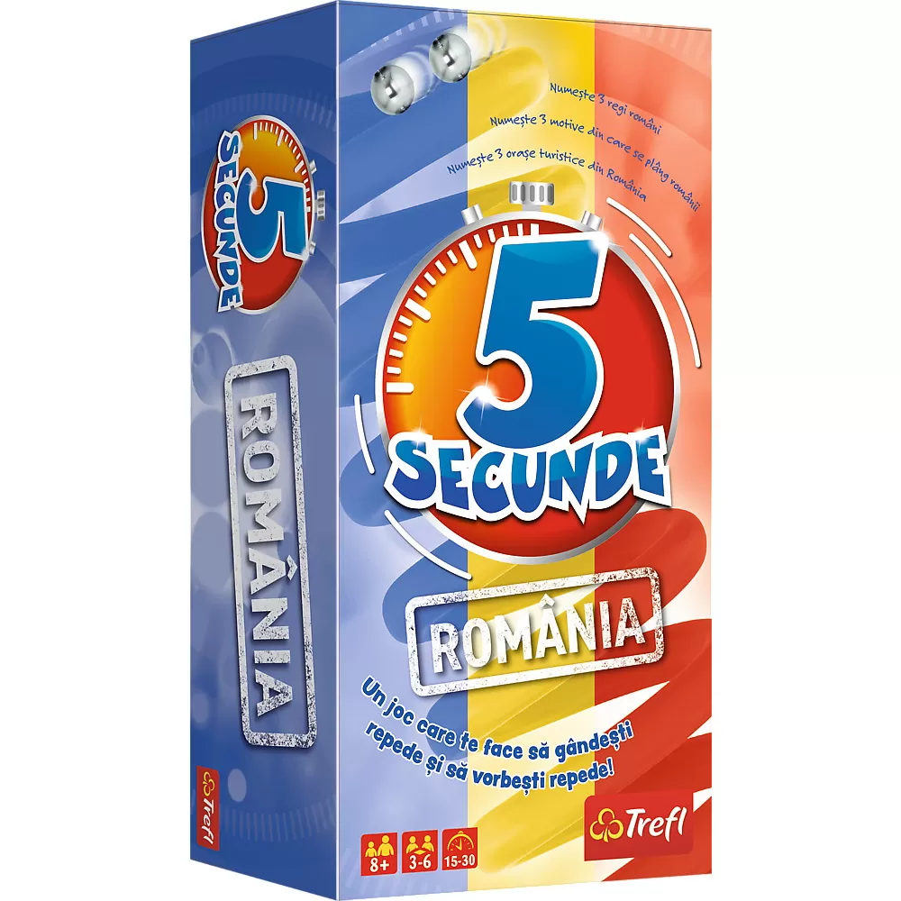 Jucării și Jocuri pentru copii - Joc 5 secunde romania, varsta de la 8 ani la +15 ani