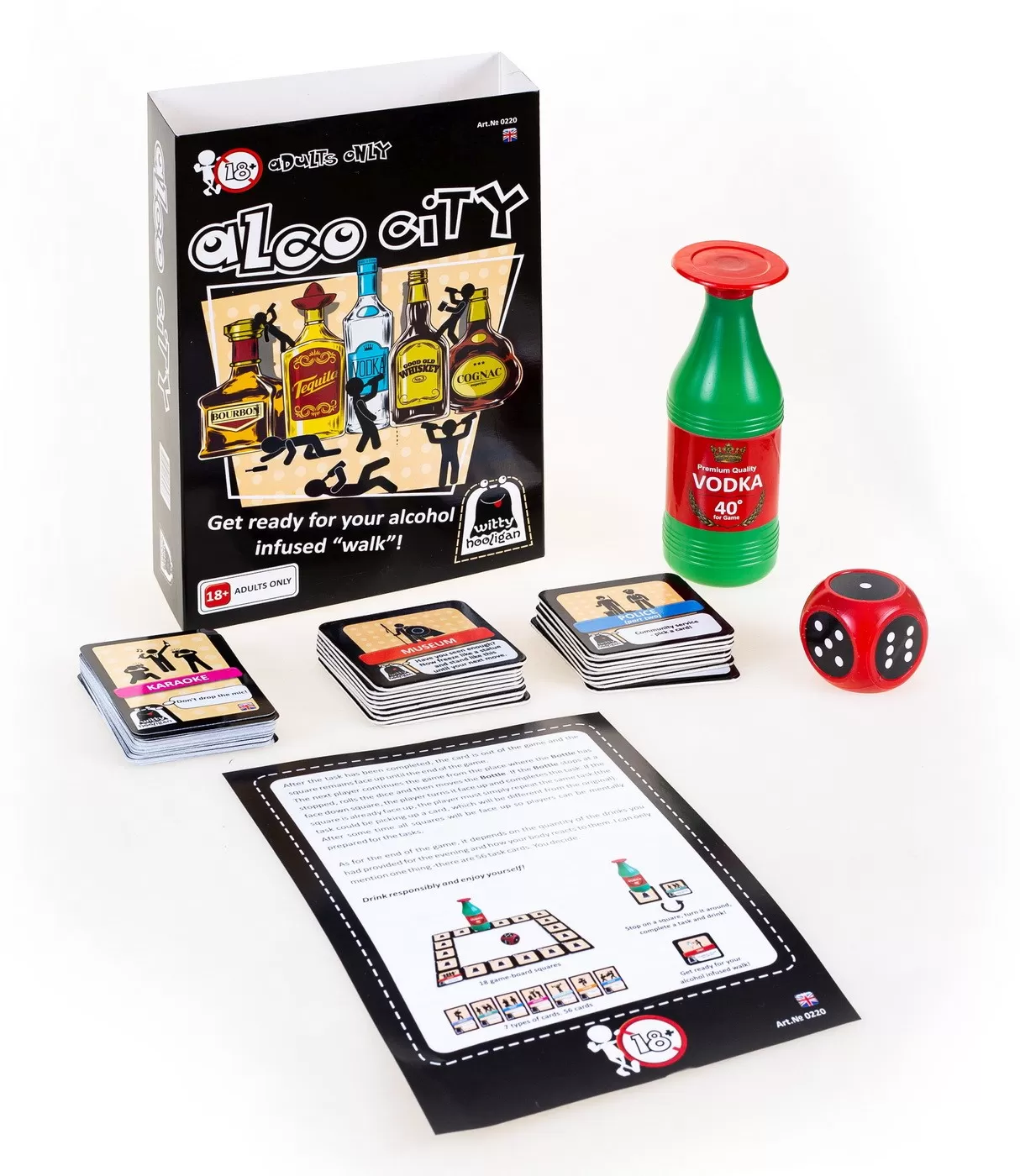 Joc alco city in limba engleza, varsta de la +15 ani la +15 ani [1]