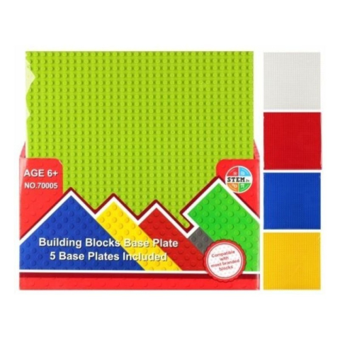 LEGO® - Joc constructie tabla lego MegaCreative 547394, 26x26cm, pvc, diverse culori, +6 ani