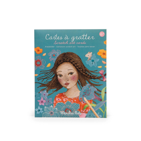Art & Craft si Artizanat - Joc creativ de razuit Les Rosalies, Moulin Roty Fata, varsta +9 ani, 6 - 9 ani