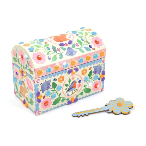 Joc creativ DIY Cufar fermecat, Djeco pentru Fata varsta 3 - 6, 6 - 9 [2]