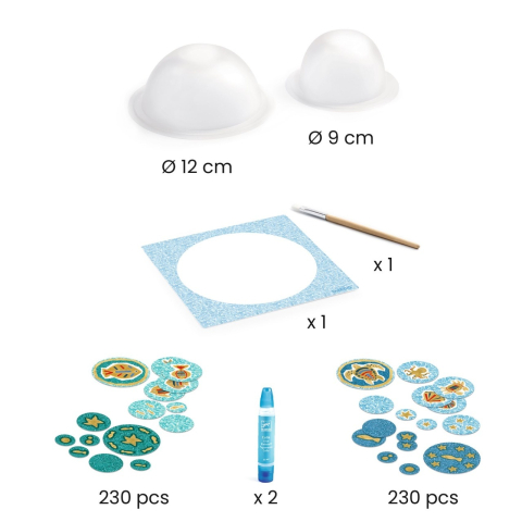 Joc creativ DIY In mare, Djeco Baiat, Fata, varsta +9 ani, 6 - 9 ani [4]