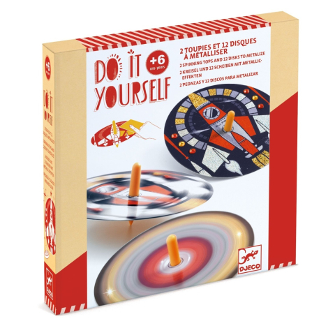 Art & Craft si Artizanat - Joc creativ DIY Titirezi cosmos, Djeco Baiat, Fata, varsta +9 ani, 6 - 9 ani