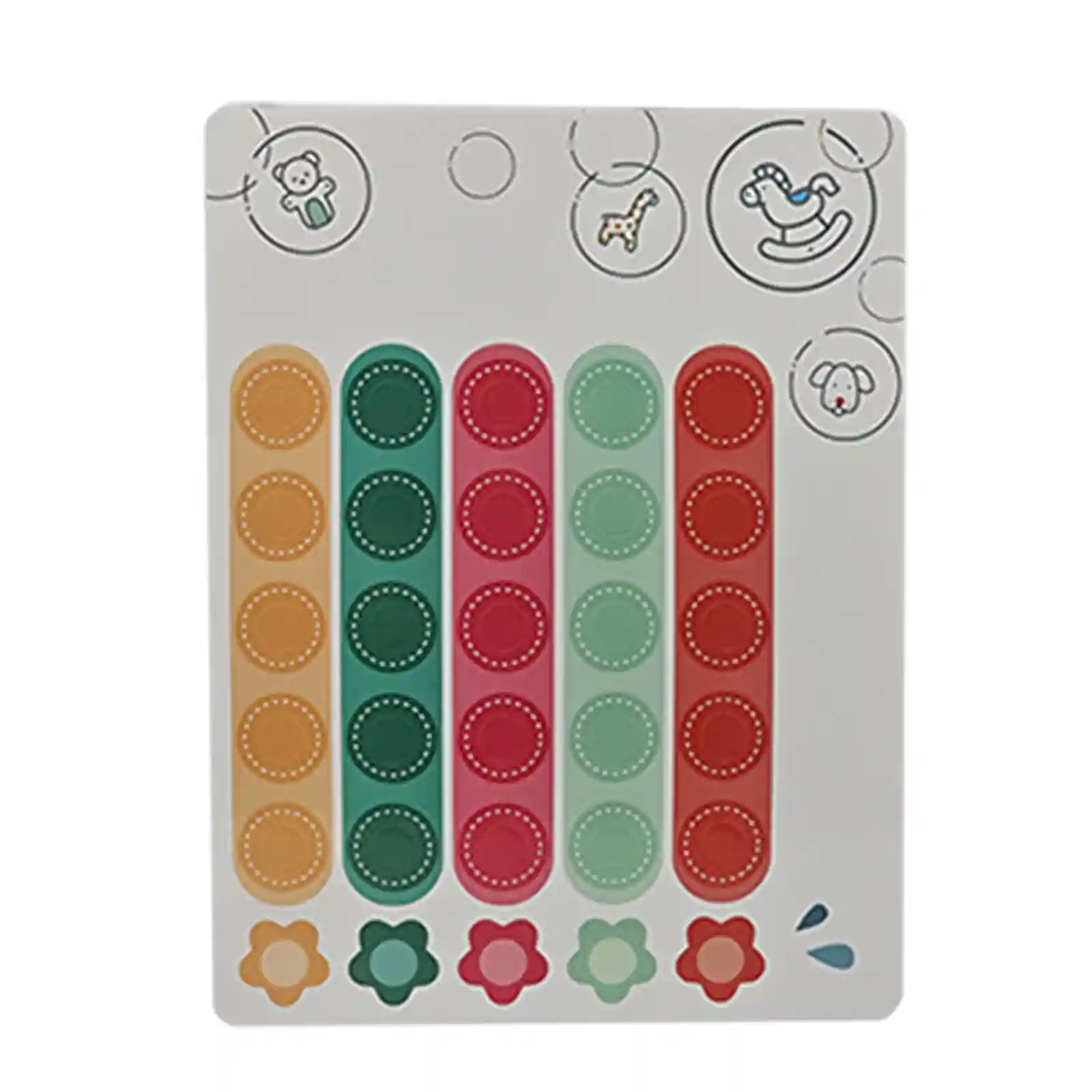 Joc creativ, mozaic cu 54 piuneze si 12 planse colorate, DiY [5]
