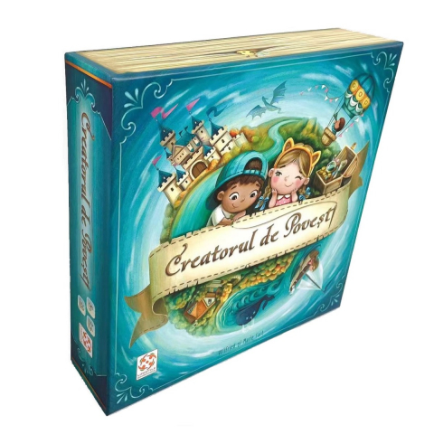 Jucării și Jocuri pentru copii - Joc Creatorul de Povesti varsta 5-7 ani ,7-9 ani ,9-12 ani ,12-14 ani ,14-18 ani ,18+, Unisex