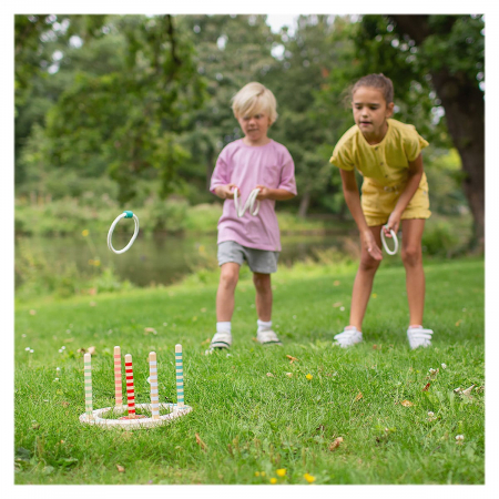 Joc de aruncat la tinta Inele, Ring Toss, 4+ ani [2]