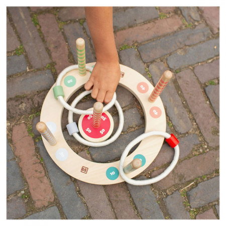 Joc de aruncat la tinta Inele, Ring Toss, 4+ ani [3]