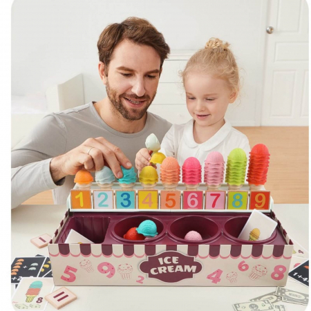 Jocuri matematice si educative - Inghetata Colorata. [1]