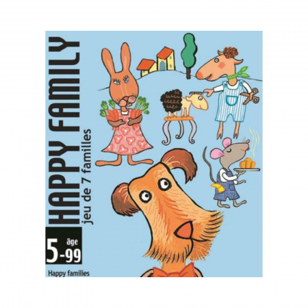 Cărți Educative, Activități - Joc de carti de rol, Happy family, varsta 3 - 6, 6 - 9 ani, Baiat, Fata
