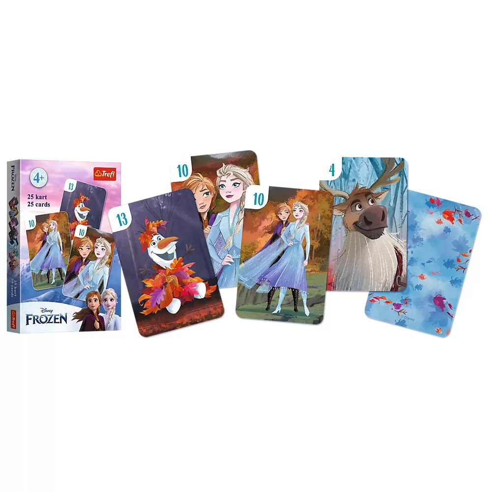Cărți Educative, Activități - Joc de carti - Pacalici Frozen, varsta de la 4 ani la 8 ani