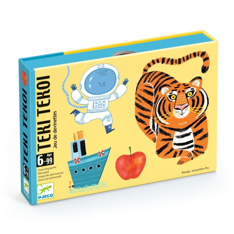 Cărți Educative, Activități - Joc de carti Teki Tekoi, Djeco pentru Baiat, Fata varsta 6 - 9, 9+