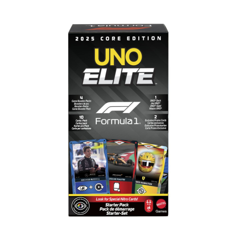 Cărți Educative, Activități - Joc de carti uno elite formula 1 2025 core edition