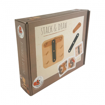 Jucării și Jocuri pentru copii - Asambleaza si deseneaza, Joc de constructie, Geoboard, Egmont Toys, varsta 3 - 6 ani, Baiat, Fata