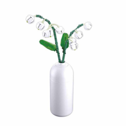 Jucării și Jocuri pentru copii - Joc de constructie Lacramioare, pvc, Sluban M38-B1101-09, 253piese, 9.2x9.2x21.8cm
