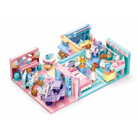 Joc de constructie Mini meserii, 6 modele, pvc, Sluban M38-B0757, 30.5x19.7x15.1cm [4]