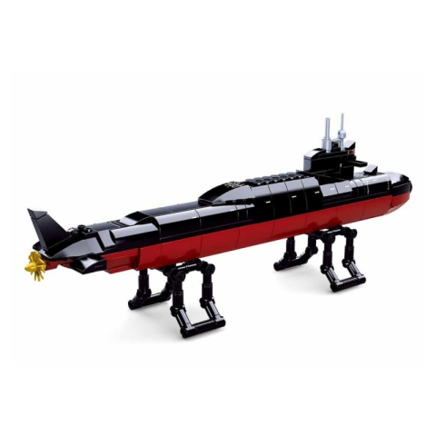 Jucării și Jocuri pentru copii - Joc de constructie Submarin, pvc, Sluban M38-B0703, 227 piese, 38x23.7x6.7cm