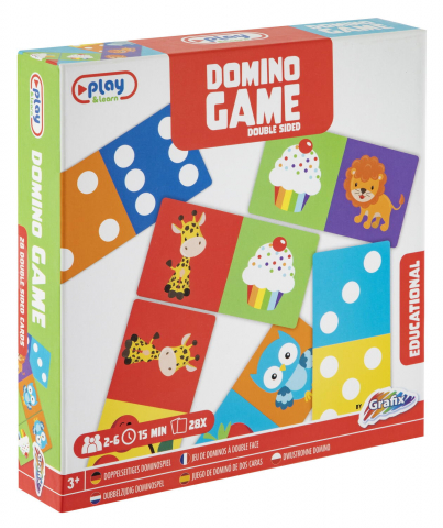 Jucării și Jocuri pentru copii - Joc de domino dublu