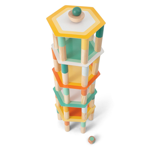 Joc de echilibru din lemn gigant, BS Toys, 5+ ani [3]