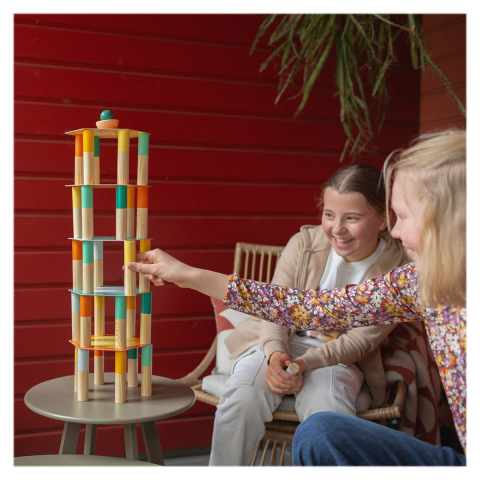 Joc de echilibru din lemn gigant, BS Toys, 5+ ani [1]