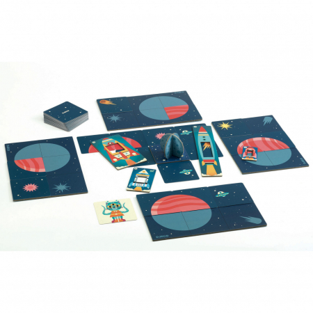 Joc de indemanare si strategie, SpaceCat-vehicul spatial, Djeco [1]