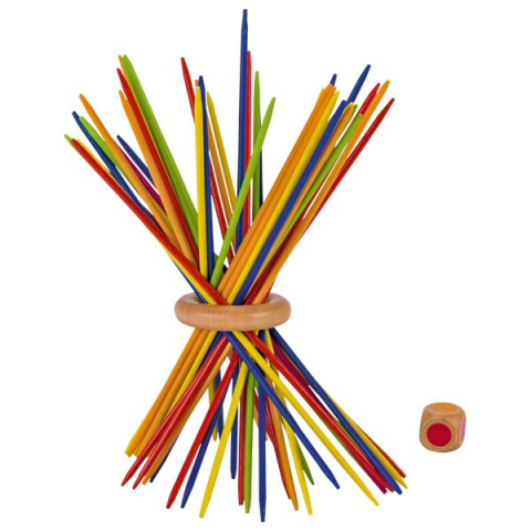 Jucării și Jocuri pentru copii - Joc de indemanare Mikado Colors - Goki