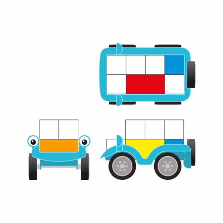 Joc de logica cu masini ⭐ Smart car de la Smart Games [5]