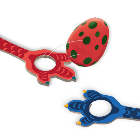 Joc de petrecere - Cursa cu oua de dinozauri, copii varsta 3 ani+,6 ani+ [3]