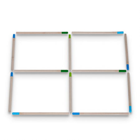 Joc Puzzle cu Bete Mari de Chibrituri din Lemn ⭐ De potrivire [2]