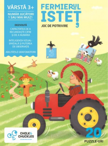 Jucării și Jocuri pentru copii - Joc de potrivire - Fermierul istet