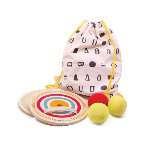 Joc de prindere din lemn cu velcro, Svoora pentru Baiat, Fata varsta 3 - 6, 6 - 9, 9+ [1]