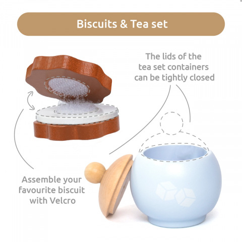 Joc de rol Ceaiul de dupa-amiaza, UMU Toys, varsta 3 - 6 ani, Baiat, Fata [1]