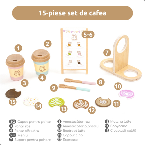 Joc de rol Coffee to go, UMU Toys Baiat, Fata, varsta 3 - 6 ani, 6 - 9 ani [2]