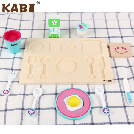 Joc lemn alimente Micul Dejun - joc de rol Kabi. [3]